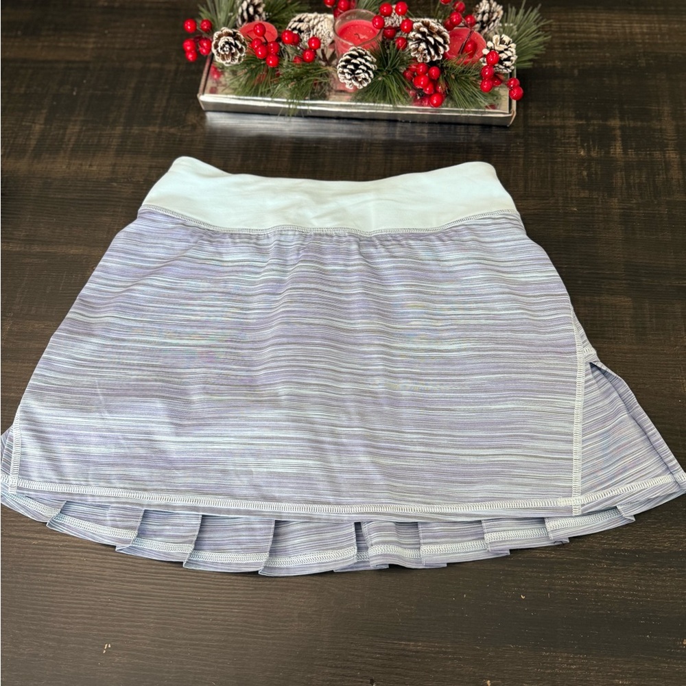 lululemon athletica Light Blue Mini Skirt